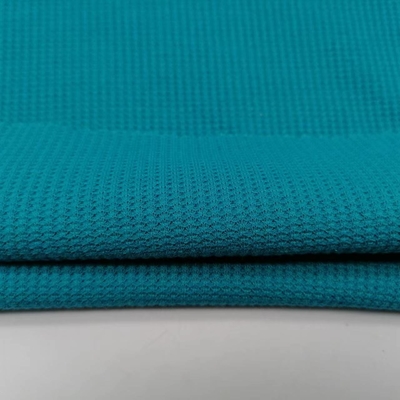 Breathable Jacquard 90% Polyetser 10% Spandex Sportswear Material Fabric 150D 40D