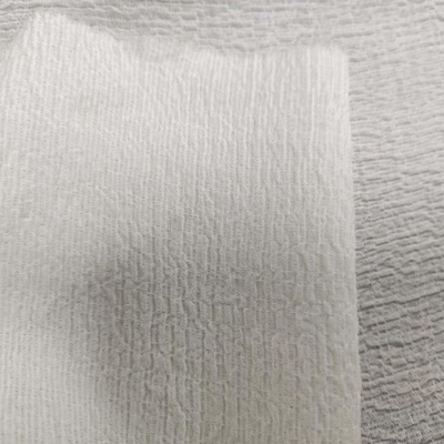 Camisa de vestido chiffon tingida poliéster 100% da tela de 90 G respirável