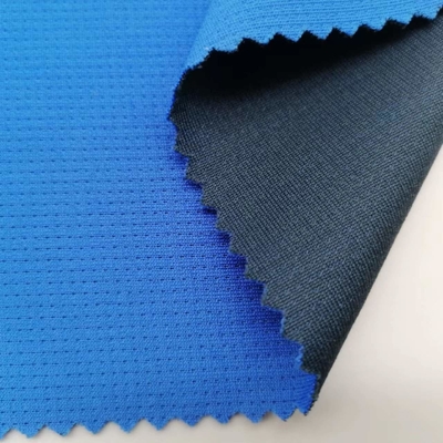 Spandex material do poliéster 8% da tela 140GSM 150D 40D 92% do Sportswear seco do ajuste