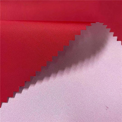 qualidade 75DX320D Taslon reciclou o revestimento leitoso material do poliéster 189T 144gsm 150cm Fábrica