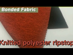 100 Polyester Jersey Bonded Fabric 75D Waterproof Windproof